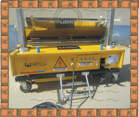China Electric Mortar Wall Rendering Machine with Three Phase/ Single Phase Hydraulic System 1000mm Plaster Trowel