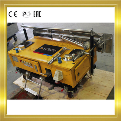Horizontal Surface Mortar Plastering Wall Render Machine Three Phase / Single Phase