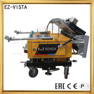 Interior Brick Walls Gypsum Automatic Plaster Machine Single 220V
