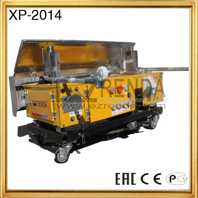50HZ Auto Mortar Rendering Machine ,  Remote Controller Plastering Equipment