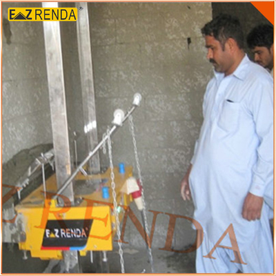 Brick Wall Spray Plastering Machine Three Phase 1.1KW / 380V / 50HZ / 220V / 60HZ