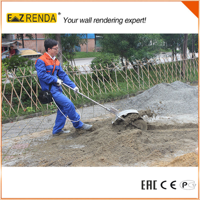 Small Volume Portable Mortar Mixer For Feed Material Mixing