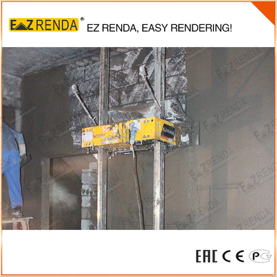 GOST Mortar Spraying Machine , Cement Plastering Machine 1200mm Length