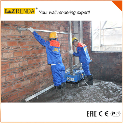 4-30mm Thickness Automatic Rendering Machine / Wall Rendering Machine Villa Use