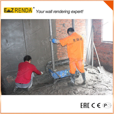 4-30mm Thickness Automatic Rendering Machine / Wall Rendering Machine Villa Use