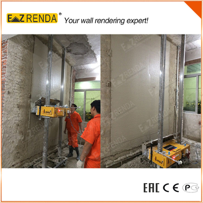 Render Brick Block Wall Plastering Rendering Machine  Tools Thickness 4mm-30mm