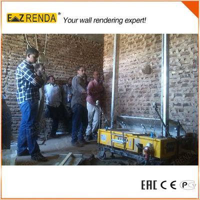 Automatic Plastering Sprayer Mortar Rendering Machine Brick Manufacturing Machine