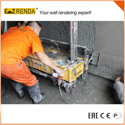 Stucco Over Brick  Wall Plastering Machine