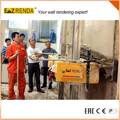 render 4.2m height wall Automatic Plastering Machine