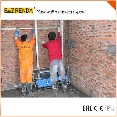 Stainless steel 304 Toothed Pipes Concrete Plastering Machine