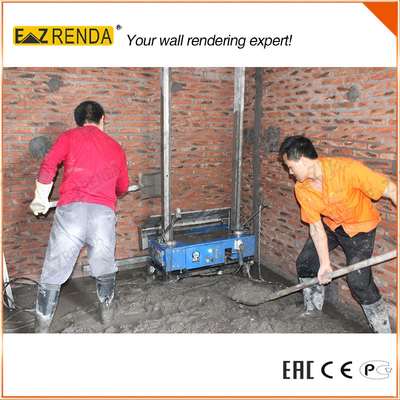 Stainless steel 304 Toothed Pipes Concrete Plastering Machine