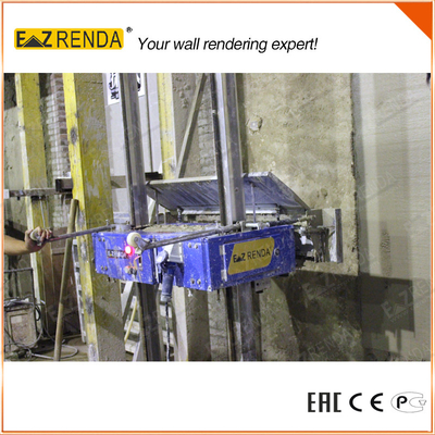 House Cement Plastering Machine Homemade 0.75KW/220V/50HZ Remote Controller