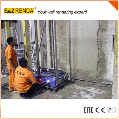 600-750m2 / Day Skyscraper Concrete Plastering Machine 100kgs/110KGS
