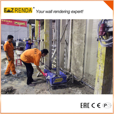 600-750m2 / Day Skyscraper Concrete Plastering Machine 100kgs/110KGS