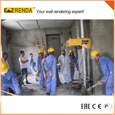 Block Wall Cement Render Machine Brickwork Machine Single Phase