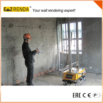 Block Wall Cement Render Machine Brickwork Machine Single Phase