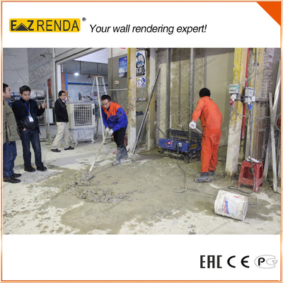 Sand Cement Render Machine Automatic Rendering Machine One Coat Systems