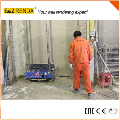 0.75kw Three Phase Spray Plaster Machine Automatic Plastering Machine