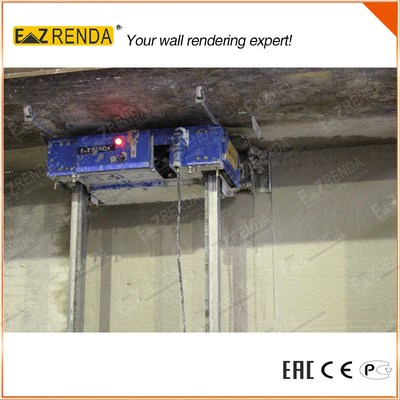 Cement Brick Building Mortar Plastering Machine Two People Operate Easy Work
