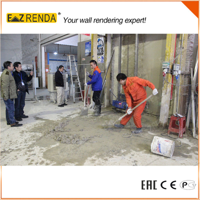 Concrete Mixing Machine Mortar Spray Machine Polished Plaster Techniques