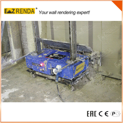Multi Finish One Coat Plaster Automatic Rendering Machine Strong Smoothing Effect