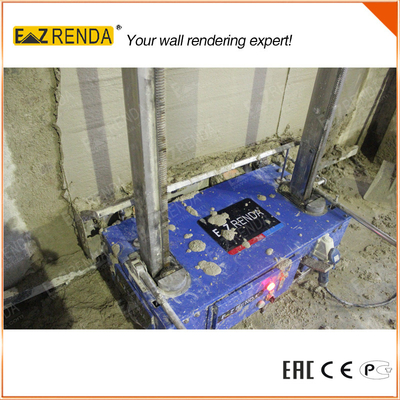 Multi Finish One Coat Plaster Automatic Rendering Machine Strong Smoothing Effect