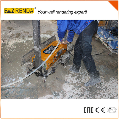 0.75kw Wall Plaster Machine Mortar Spray Machine Single Phase