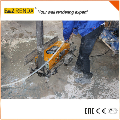 0.75kw Wall Plaster Machine Mortar Spray Machine Single Phase