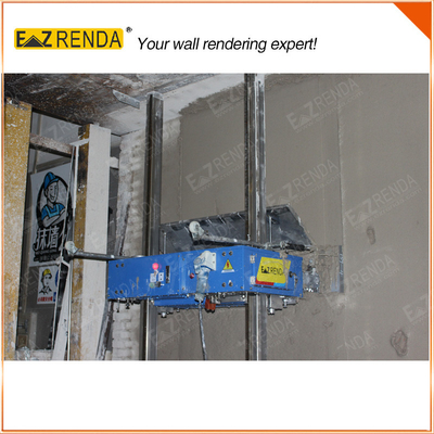Hydraulic Mortar Plastering Machine 1150*700*500 MM 4-30 Mm Thickness