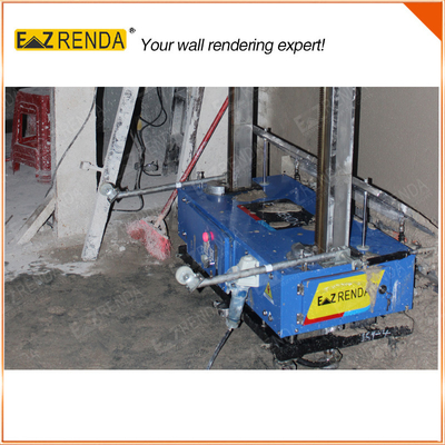 Hydraulic Mortar Plastering Machine 1150*700*500 MM 4-30 Mm Thickness