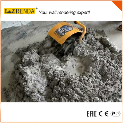 350W Electric Cement Mixer Portable Mortar Mixer Stainless Steel