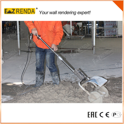 350w Electric Motor Portable Concrete Mixer Hand Held Mortar Mixer Stainless Steel