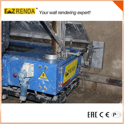 0.75kw Building Ready Mix Plastering Machine  Internal Wall 1000 MM / 1200MM