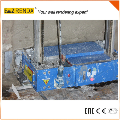 0.75kw Building Ready Mix Plastering Machine  Internal Wall 1000 MM / 1200MM