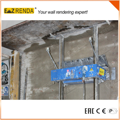 0.75kw Building Ready Mix Plastering Machine  Internal Wall 1000 MM / 1200MM