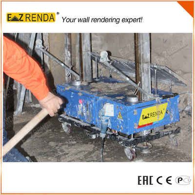 220V Automatic Wall Gypsum Plaster Machine Concrete Block Render Machine