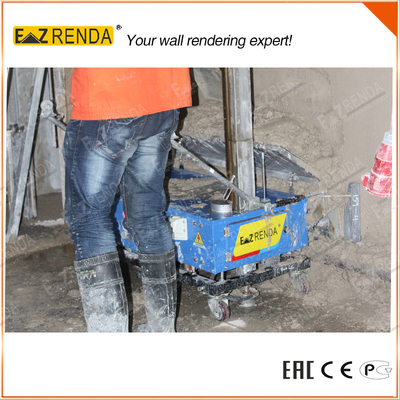 Spray Wall Plastering Machine 1350*700*500 MM 4-30 Mm Thickness