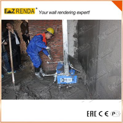 Internal Wall Cement Render Machine Brickwork Machine Three Phase