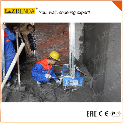 Internal Wall Cement Render Machine Brickwork Machine Three Phase