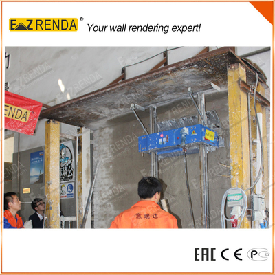 Clay Block House Cement Auto Sprayer Machine External Render Systems