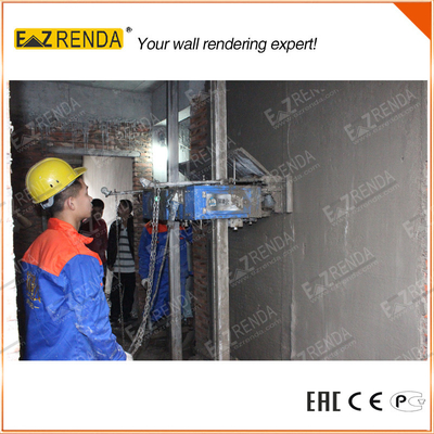 Construction Gypsum Plastering Machine , Render Spray Machine Cement Wall Use
