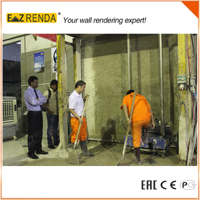 7-8 Times Efficiency Concrete Plastering Machine Mechanical render sprayer