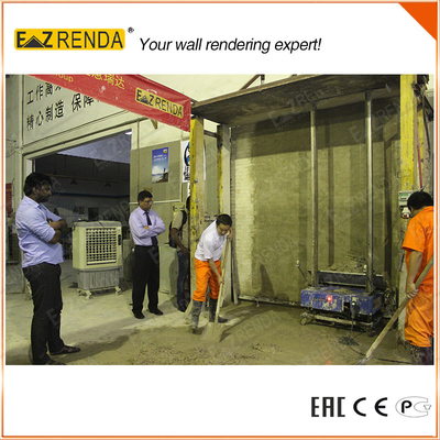 UK Plaster Rendering Machine 0.75kw ez renda plastering machine