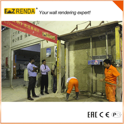 High speed Ez Renda Rendering Machine Mix Mortar Single Phase