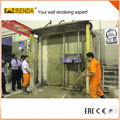 Single Phase Cement Plastering Machine ez renda automatic rendering machine