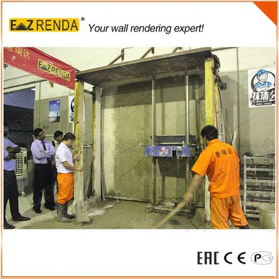 Single Phase Cement Plastering Machine ez renda automatic rendering machine
