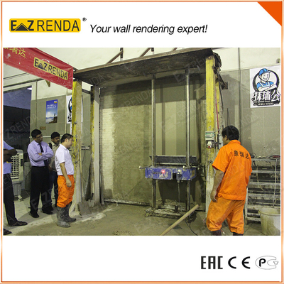 Single Phase Cement Plastering Machine ez renda automatic rendering machine
