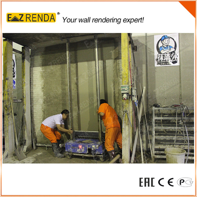 Gypsum wall cement plastering machine Plug in Electric Cabniet