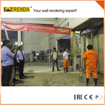 Concrete Block Gypsum Plaster Machine Stable Hydraulic System