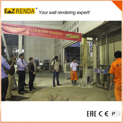 Automatic Rendering concrete plastering machine 100Kg 1150*700*500 MM